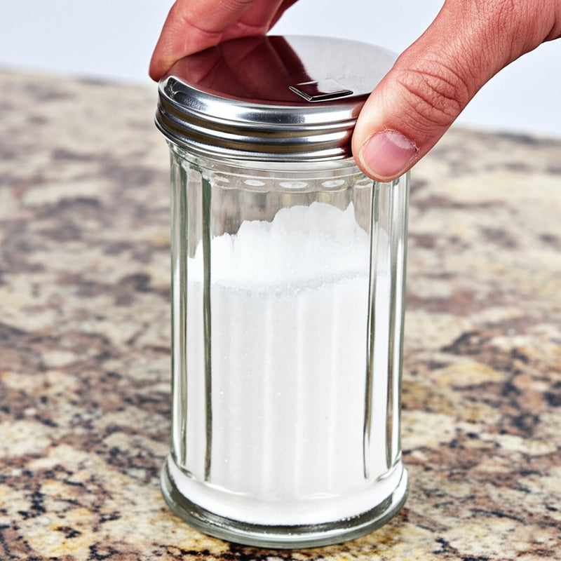 BNYD Glass Sugar Shaker Dispenser Pourer, 5.5 inch - Image 2